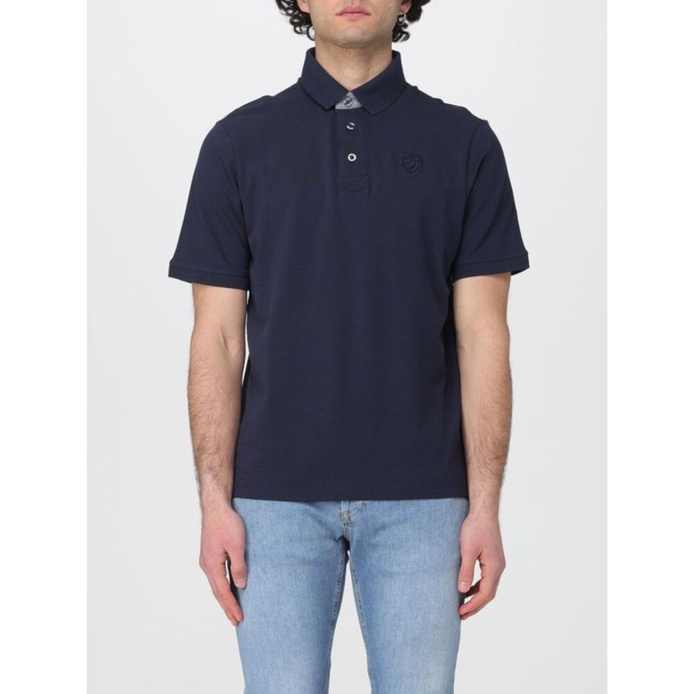 Blauer Men Cotton Polo Shirt Blauer